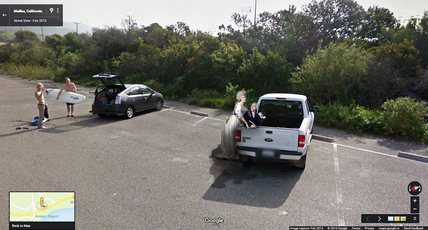 I Found Classic Paintings On The Streets With Google Street View