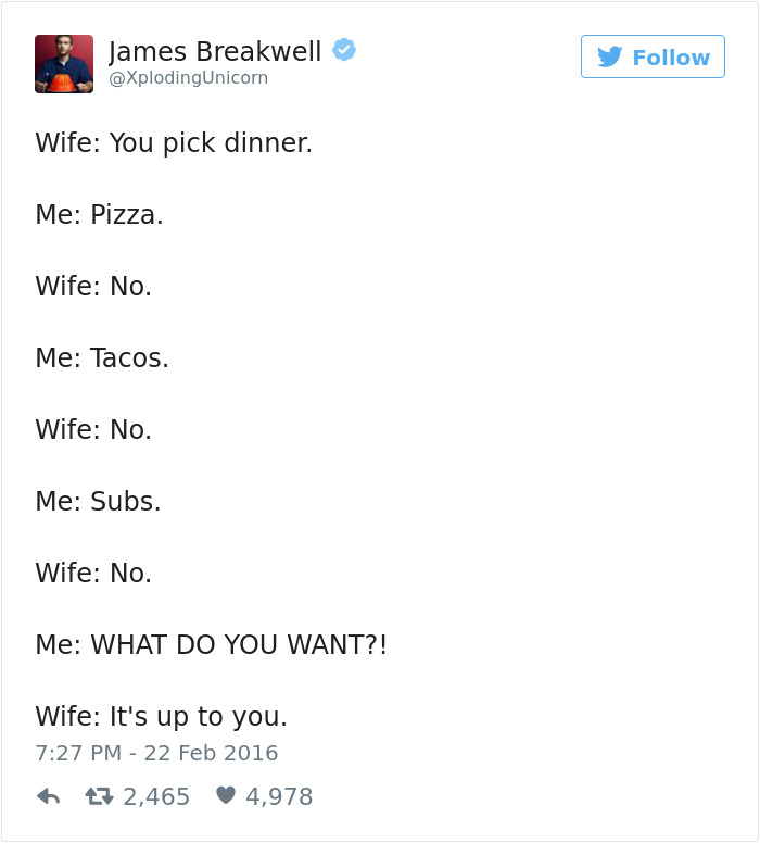 Funniest Marriage Tweets 2016