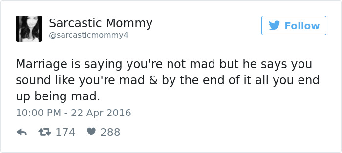 Funniest Marriage Tweets 2016