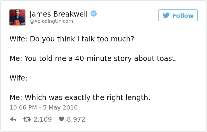 Funniest Marriage Tweets 2016