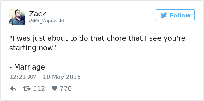 Funniest Marriage Tweets 2016