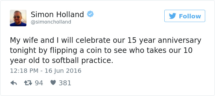 Funniest Marriage Tweets 2016