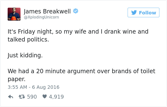 Funniest Marriage Tweets 2016