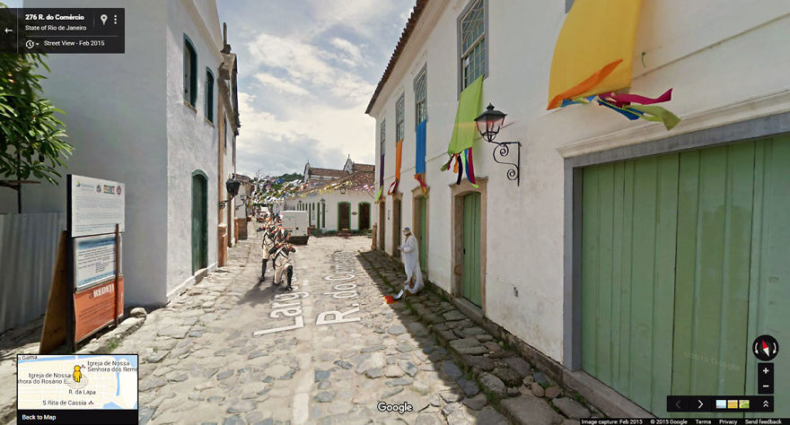 I Found Classic Paintings On The Streets With Google Street View