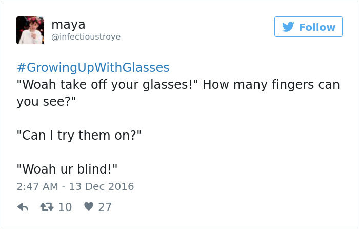 Glasses Problems
