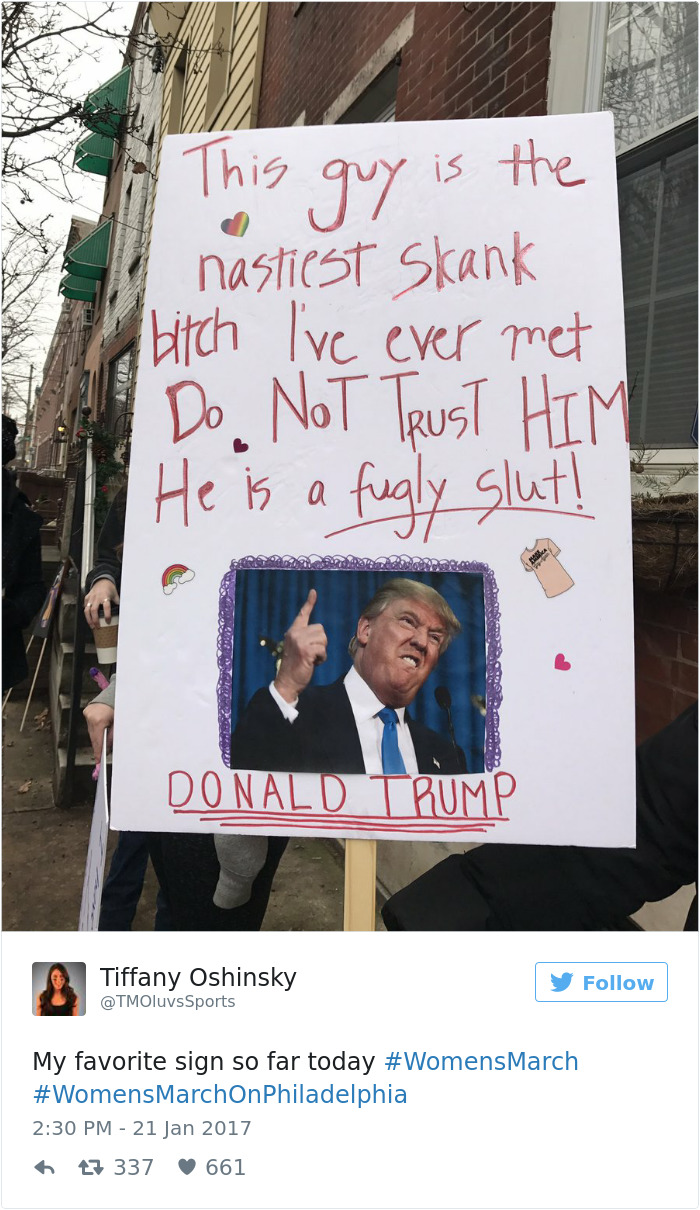 Women's March Signs