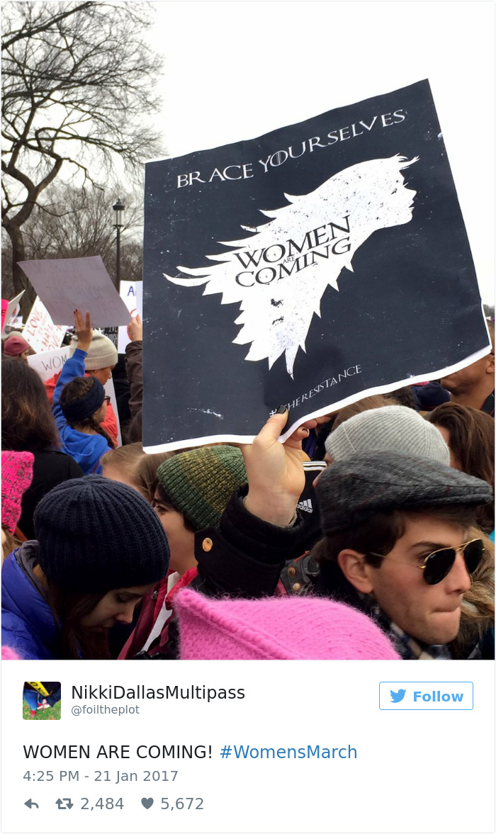 Women's March Signs