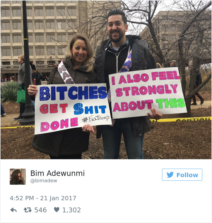 Women's March Signs