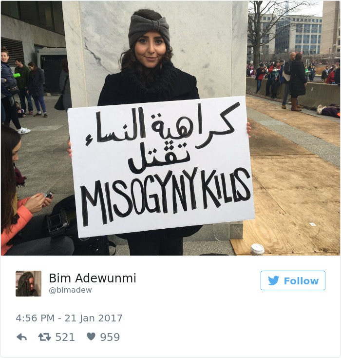 Women's March Signs