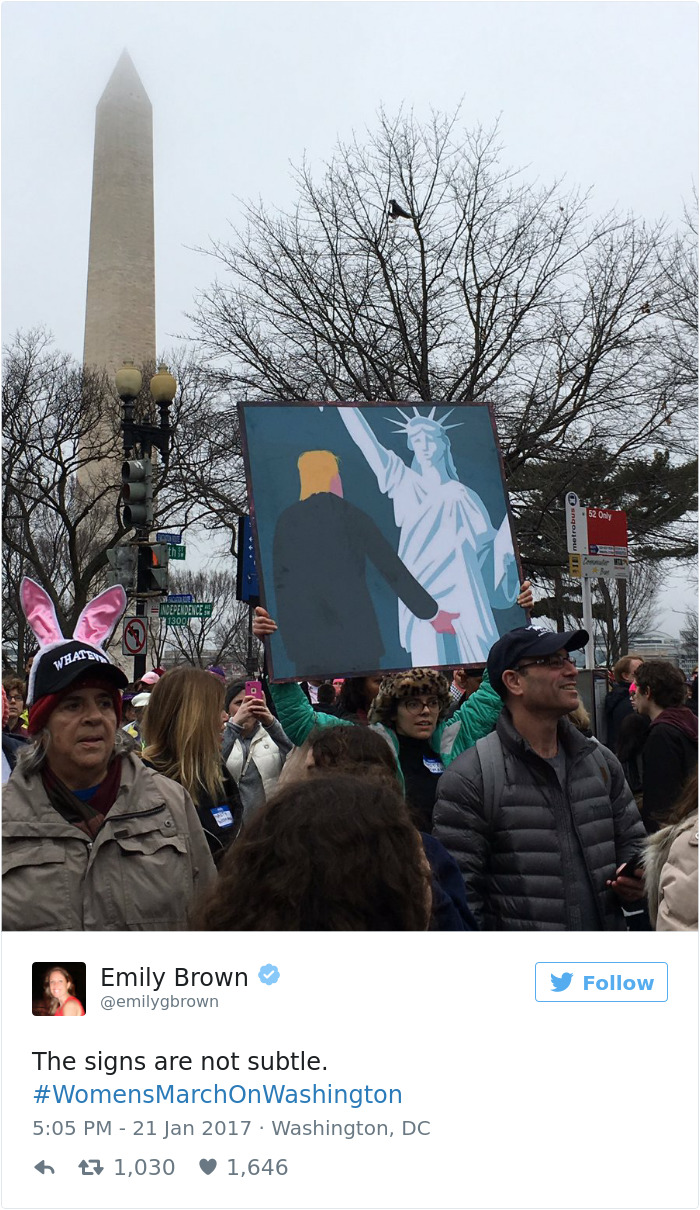 Women's March Signs