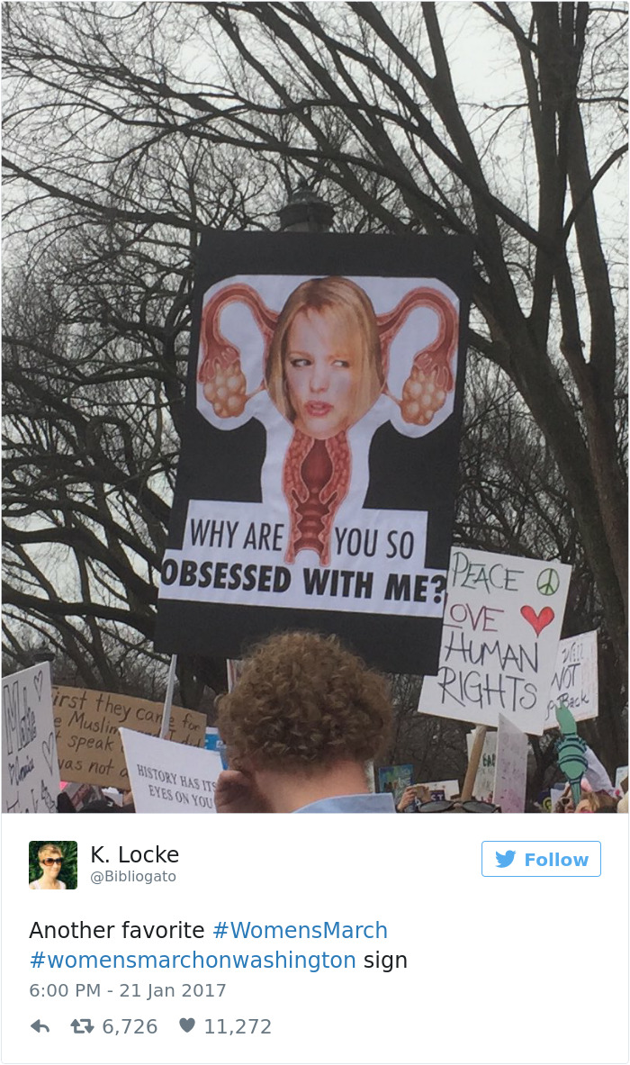 Women's March Signs