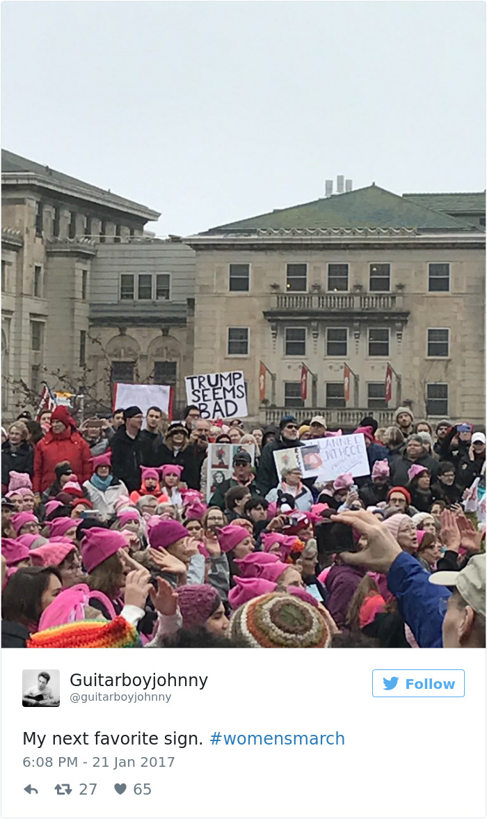 Women's March Signs