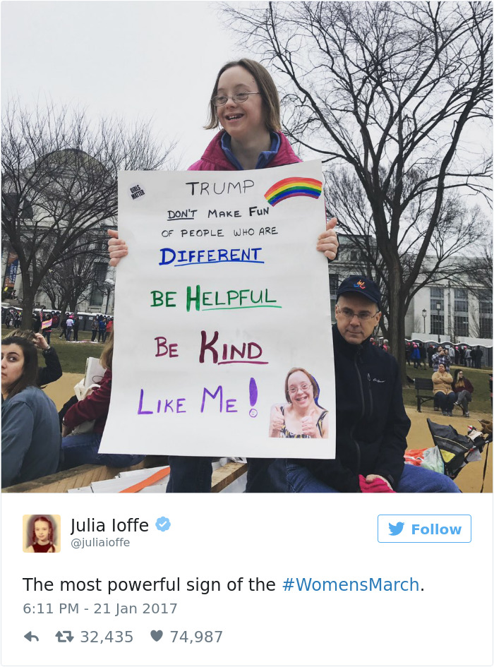 Women's March Signs