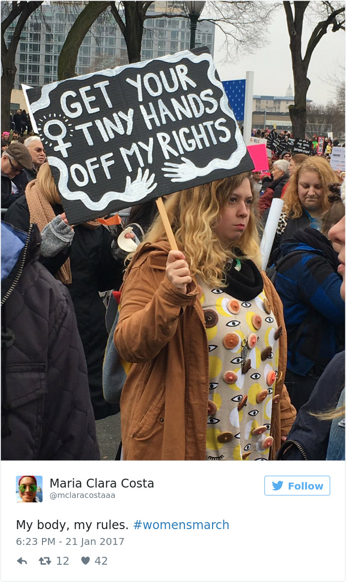 Women's March Signs