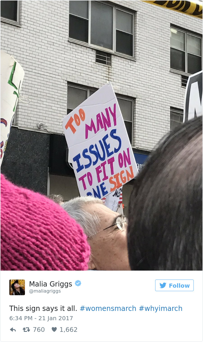 Women's March Signs