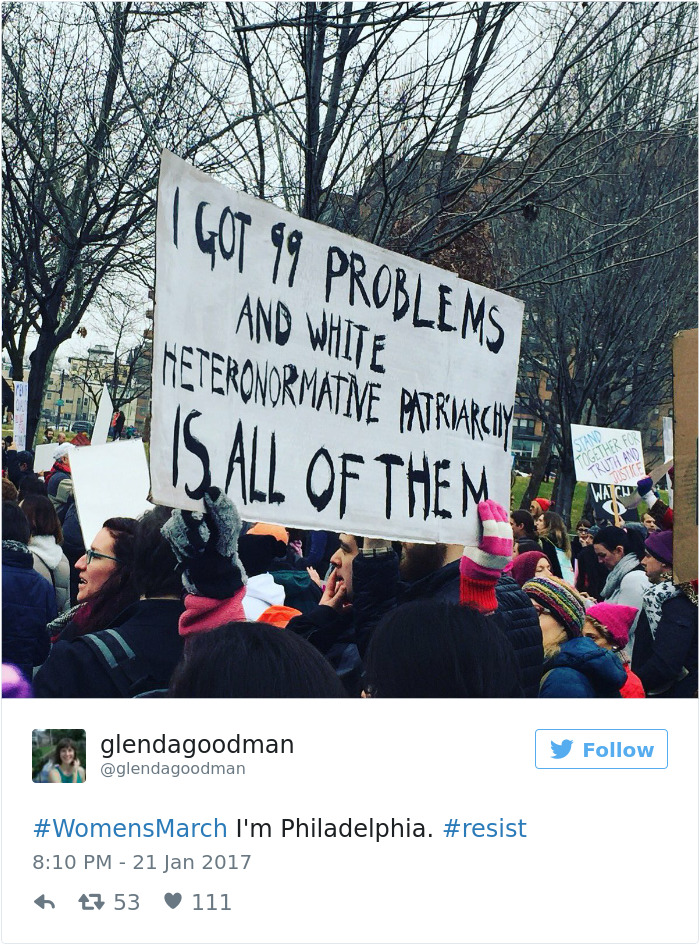 Women's March Signs