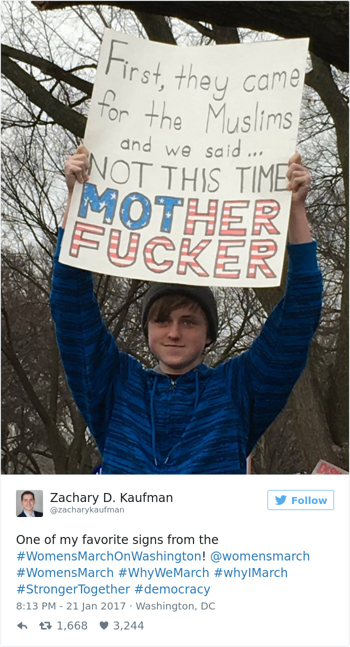 Women's March Signs
