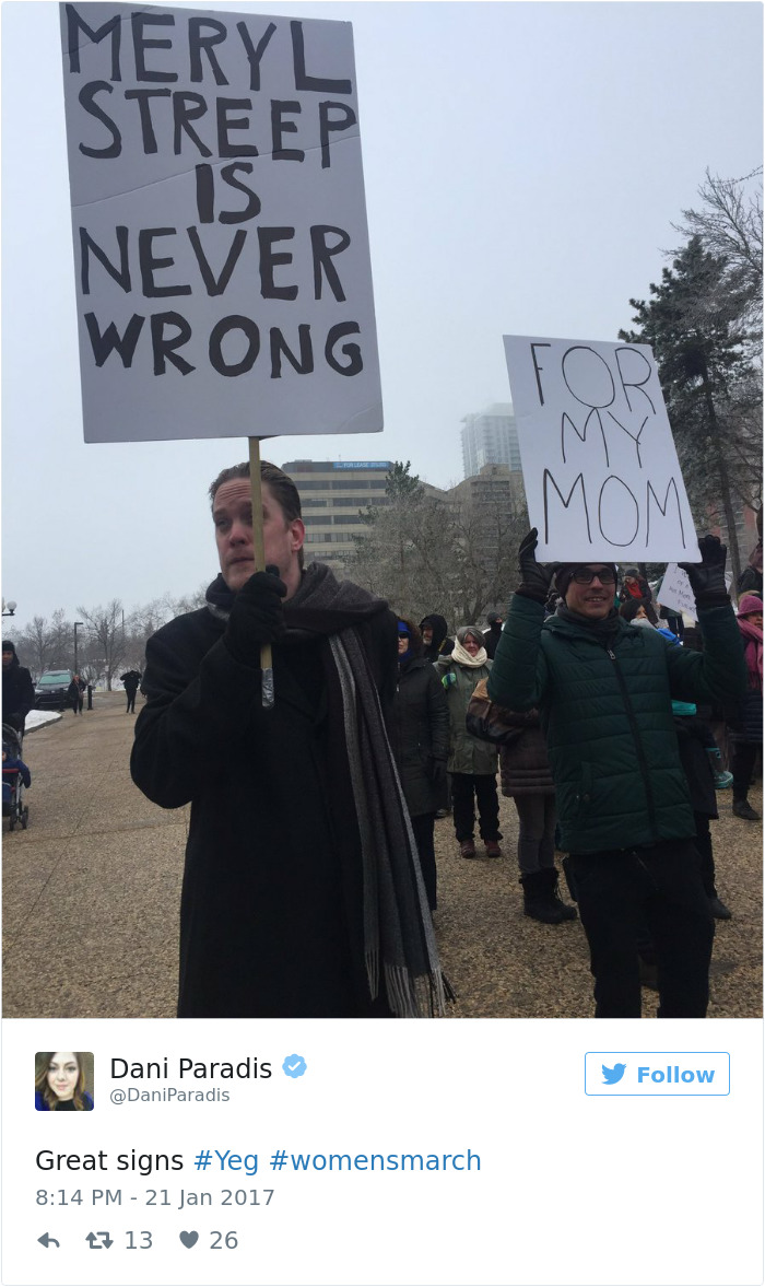 Women's March Signs