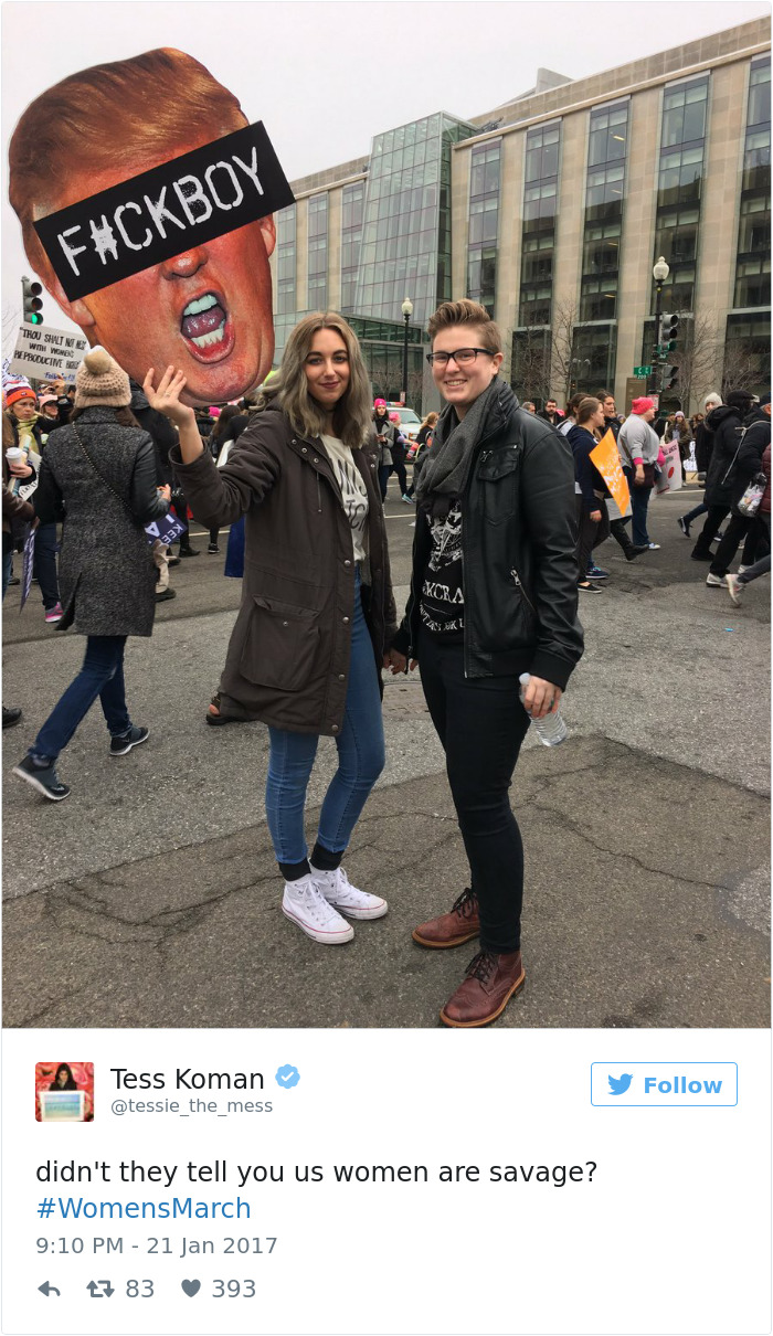 Women's March Signs
