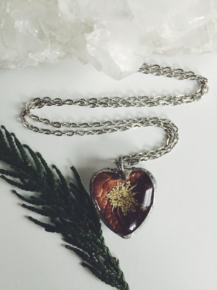 Jewelry With Real Flowers That I Create Inspired By Nature Jewelry With Real Flowers That I Create Inspired By Nature