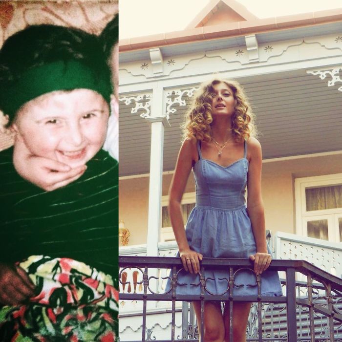 Me About 3 To 23 , My Mom Calls Me The Ugly Duckling That Turned To Swan (not Sure If I'm A Swan Or A Sheep)