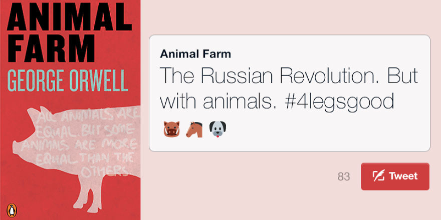 America’s Best Novels In 140 Characters Or Less