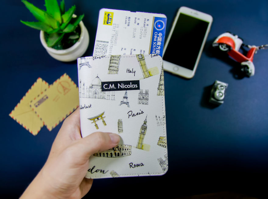 Artist Designs Passport Holders That Inspire You To Travel Artist Designs Passport Holders That Inspire You To Travel
