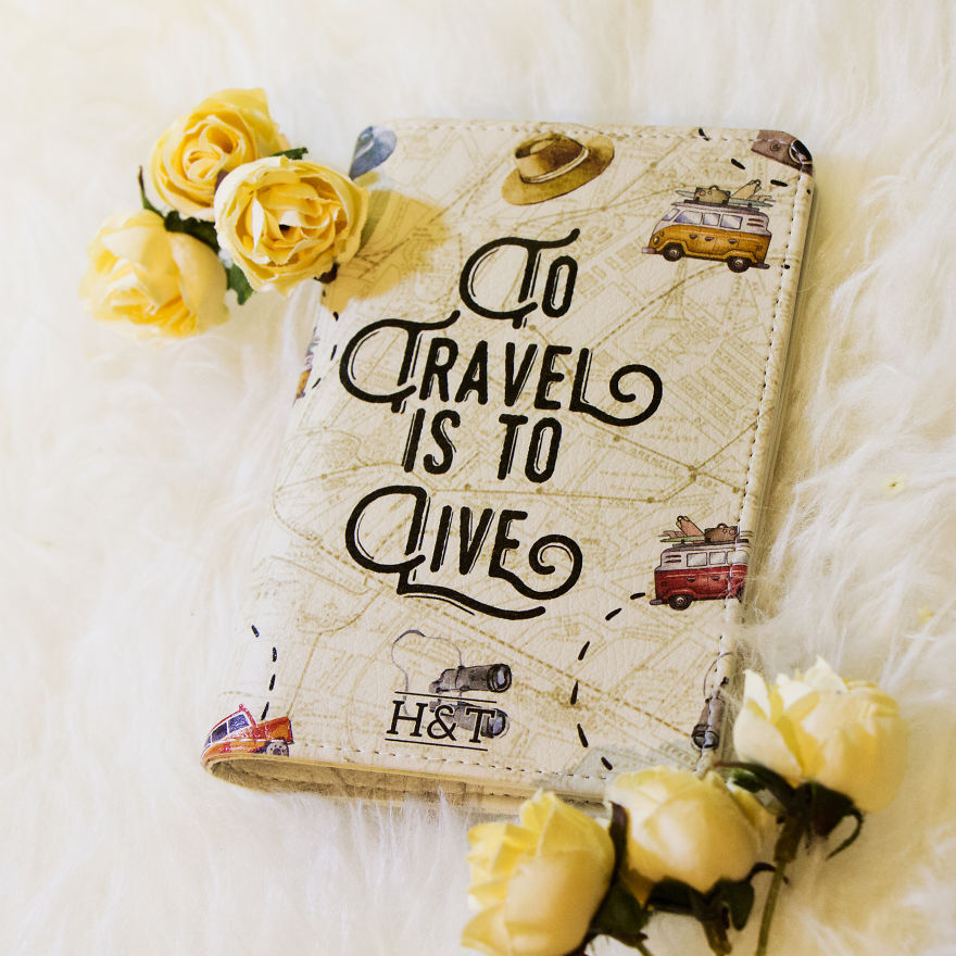 Artist Designs Passport Holders That Inspire You To Travel Artist Designs Passport Holders That Inspire You To Travel