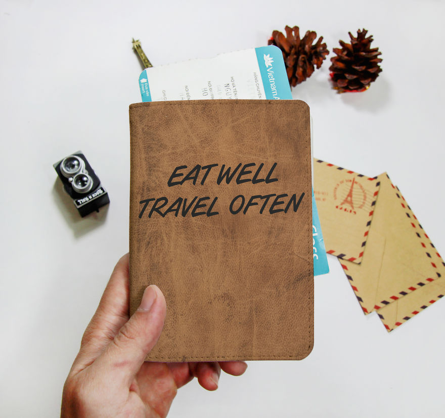 Artist Designs Passport Holders That Inspire You To Travel Artist Designs Passport Holders That Inspire You To Travel