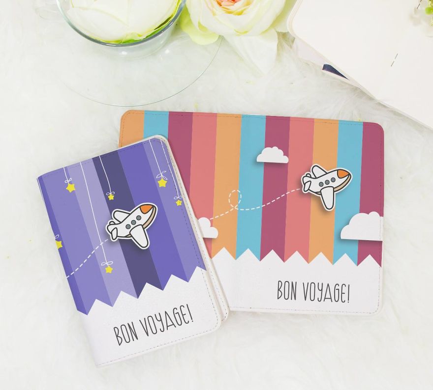 Artist Designs Passport Holders That Inspire You To Travel Artist Designs Passport Holders That Inspire You To Travel