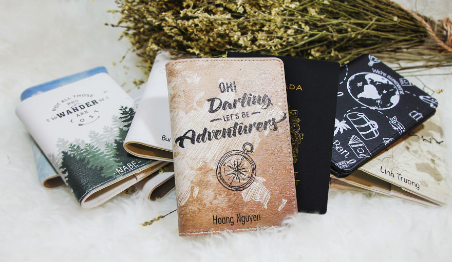Artist Designs Passport Holders That Inspire You To Travel Artist Designs Passport Holders That Inspire You To Travel