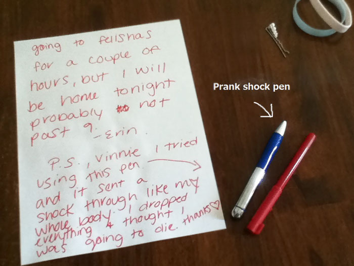 I Came Home To This "Shocking" Note From My Sister