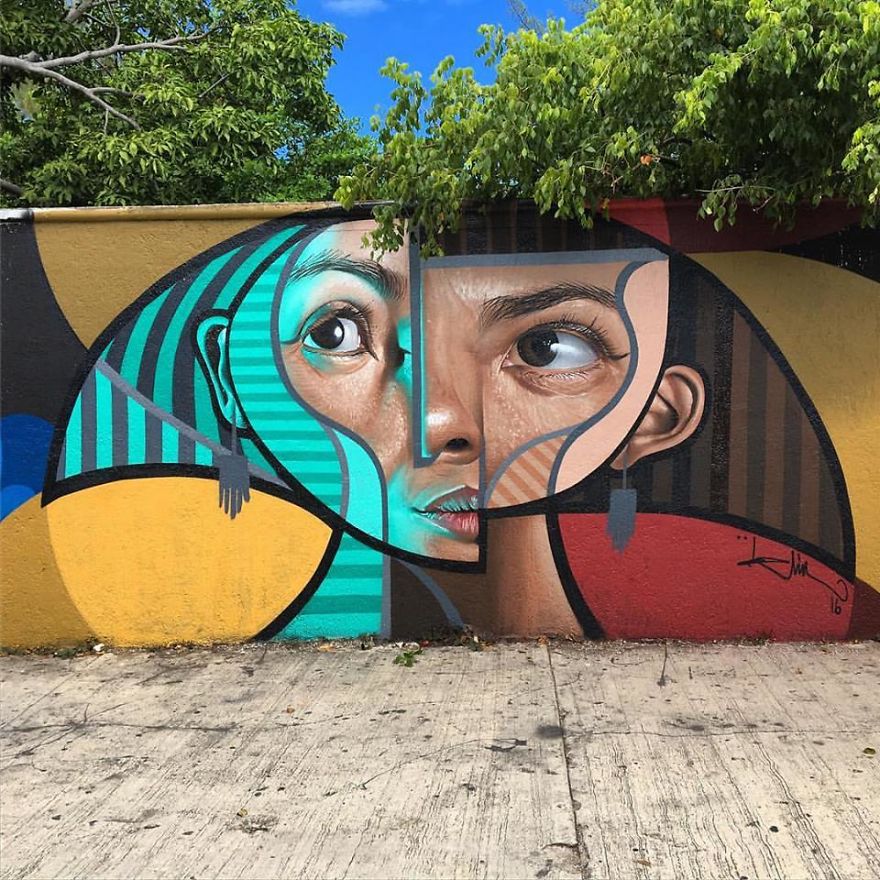 Spanish Artist Creates Picasso-Inspired Murals Combining Cubism With Realism Spanish Artist Creates Picasso-Inspired Murals Combining Cubism With Realism