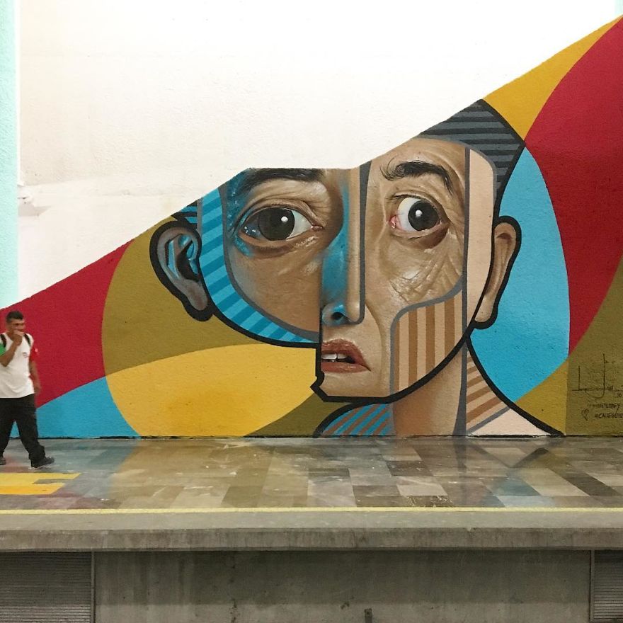 Spanish Artist Creates Picasso-Inspired Murals Combining Cubism With Realism Spanish Artist Creates Picasso-Inspired Murals Combining Cubism With Realism