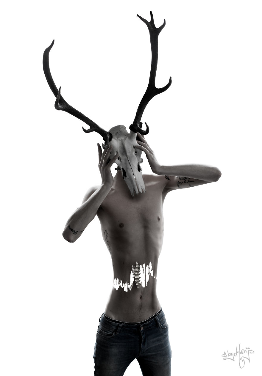 Monsters Dont Sleep Under Your Bed, They Sleep Inside Your Head