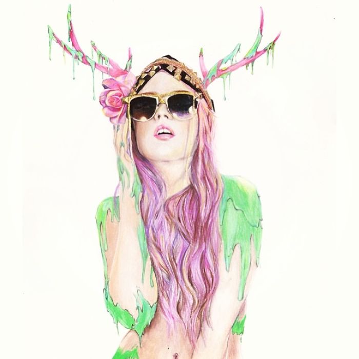 Beautiful Color Pencil Drawings By Jenifer De Boer