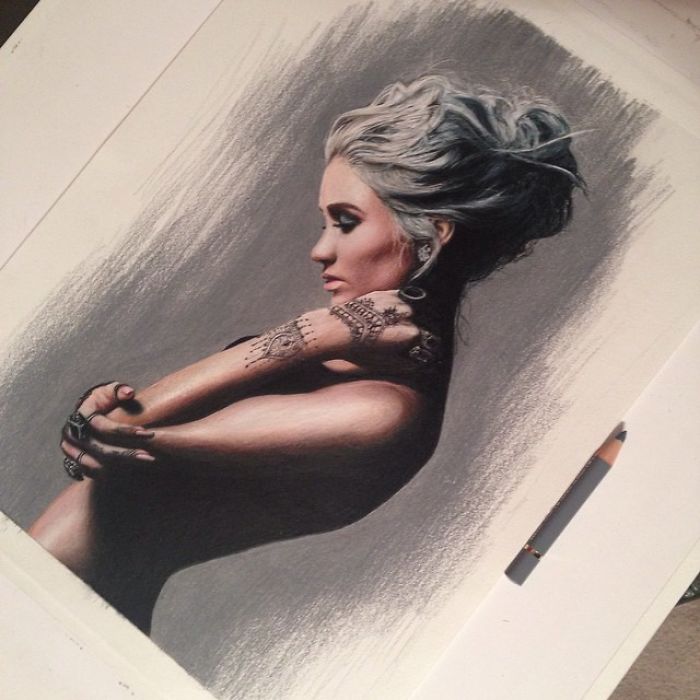 Beautiful Color Pencil Drawings By Jenifer De Boer