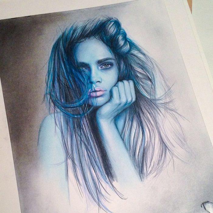 Beautiful Color Pencil Drawings By Jenifer De Boer