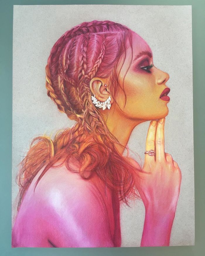 Beautiful Color Pencil Drawings By Jenifer De Boer