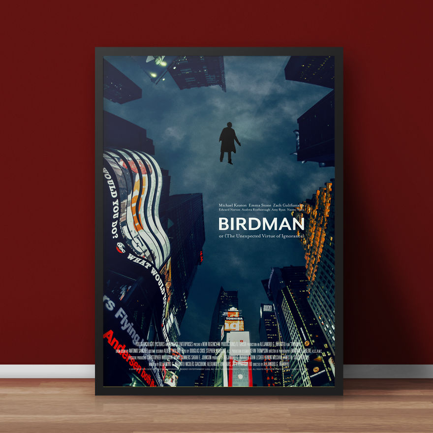 Birdman Or (the Unexpected Virtue Of Ignorance)