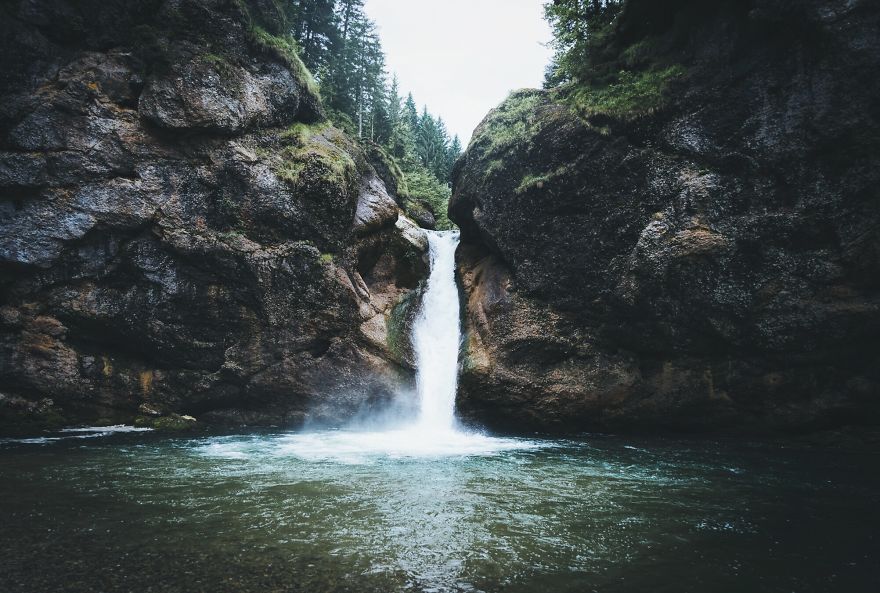 Buchenegger Falls, Oberstaufen, Germany