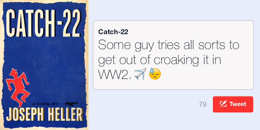 America’s Best Novels In 140 Characters Or Less