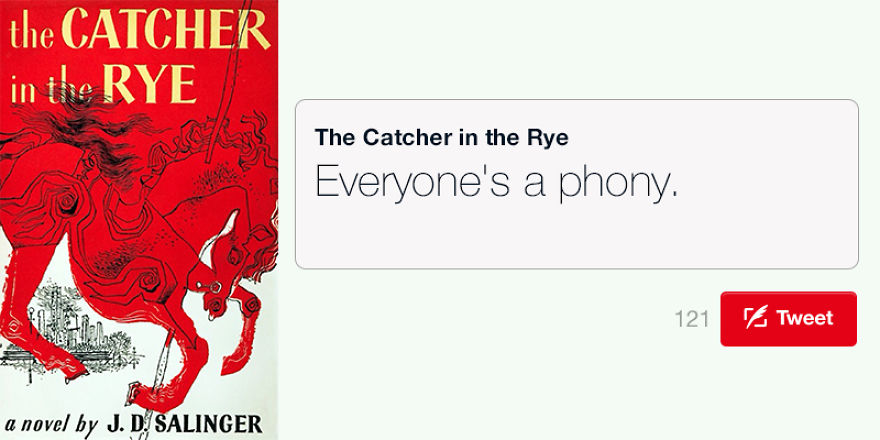 America’s Best Novels In 140 Characters Or Less