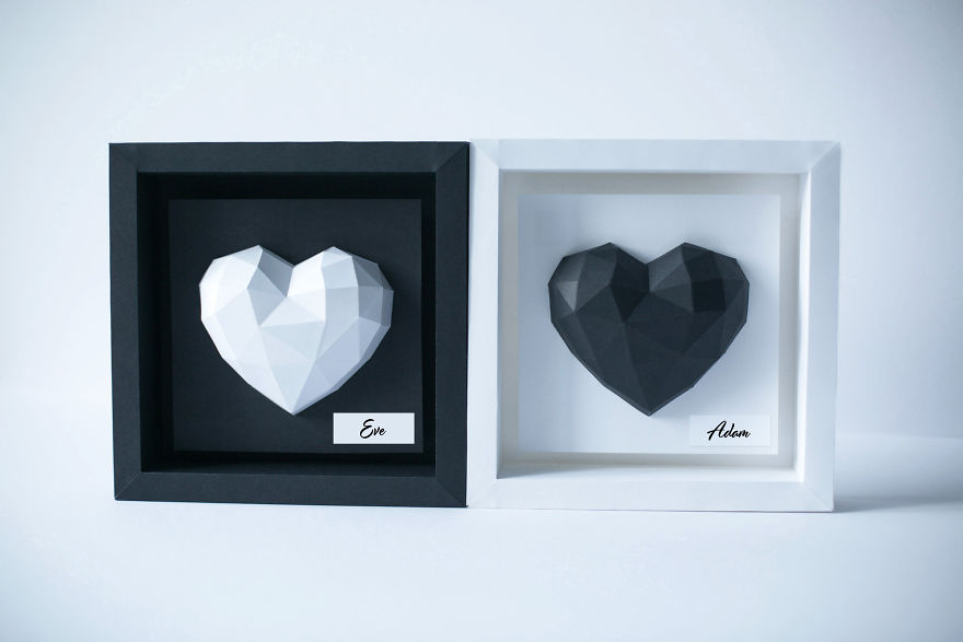 Diy Paper Hearts For Valentine's Day. Share Your Love