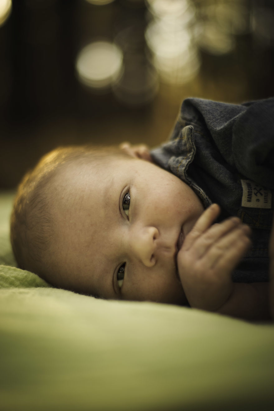 I Was Asked To Do An Infant Photo Session In The Forest And The Results Are Adorable