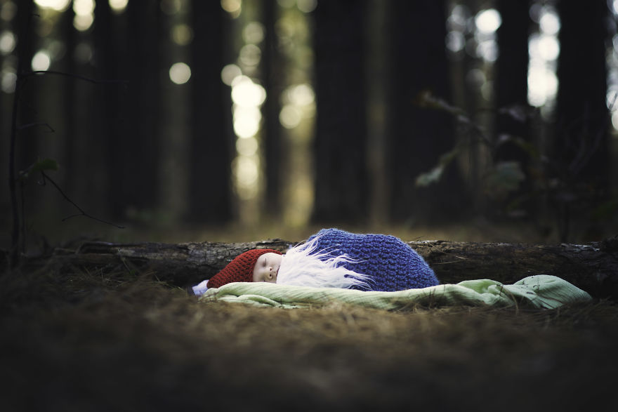 I Was Asked To Do An Infant Photo Session In The Forest And The Results Are Adorable