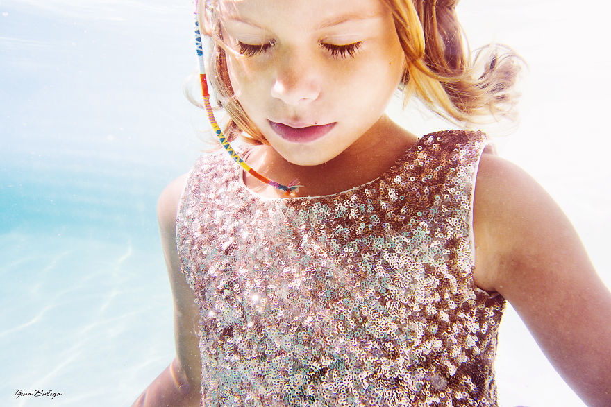 Underwater Love - Photography Series Of My Daughters Underwater