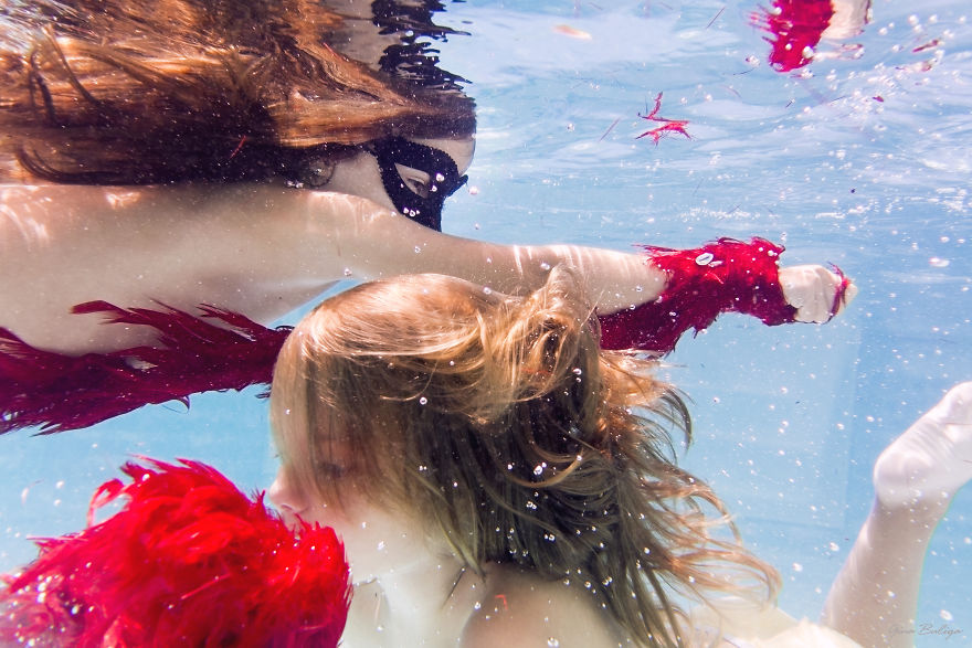 Underwater Love - Photography Series Of My Daughters Underwater