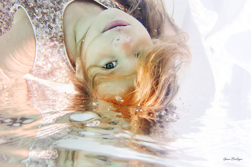 Underwater Love - Photography Series Of My Daughters Underwater
