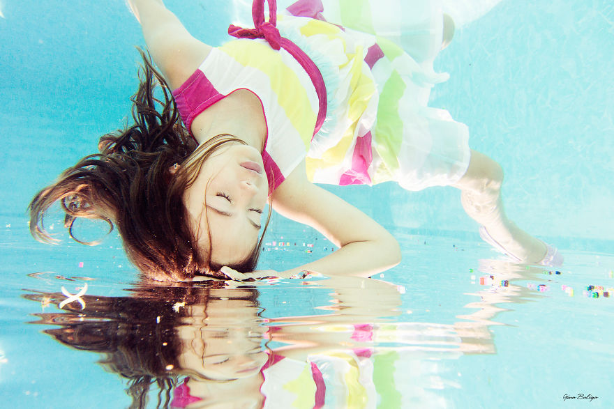Underwater Love - Photography Series Of My Daughters Underwater